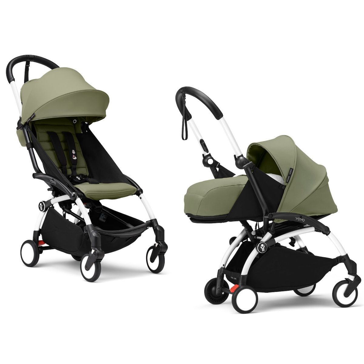 Stokke YOYO3 Black Frame with 6+ Colour Pack Aqua | Mothercare SG